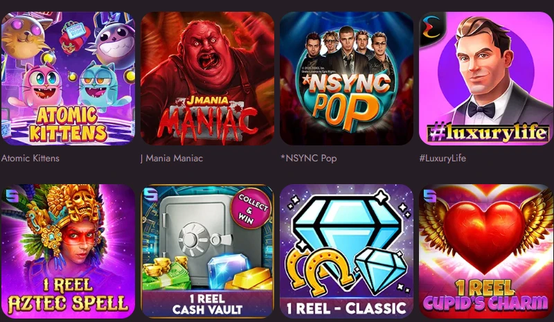 Mr Fortune Casino games catalogue preview